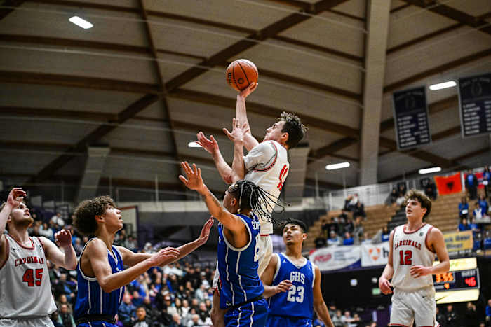 Lincoln Gresham 6A Oregon boys basketball quarterfinal Naji Saker -99